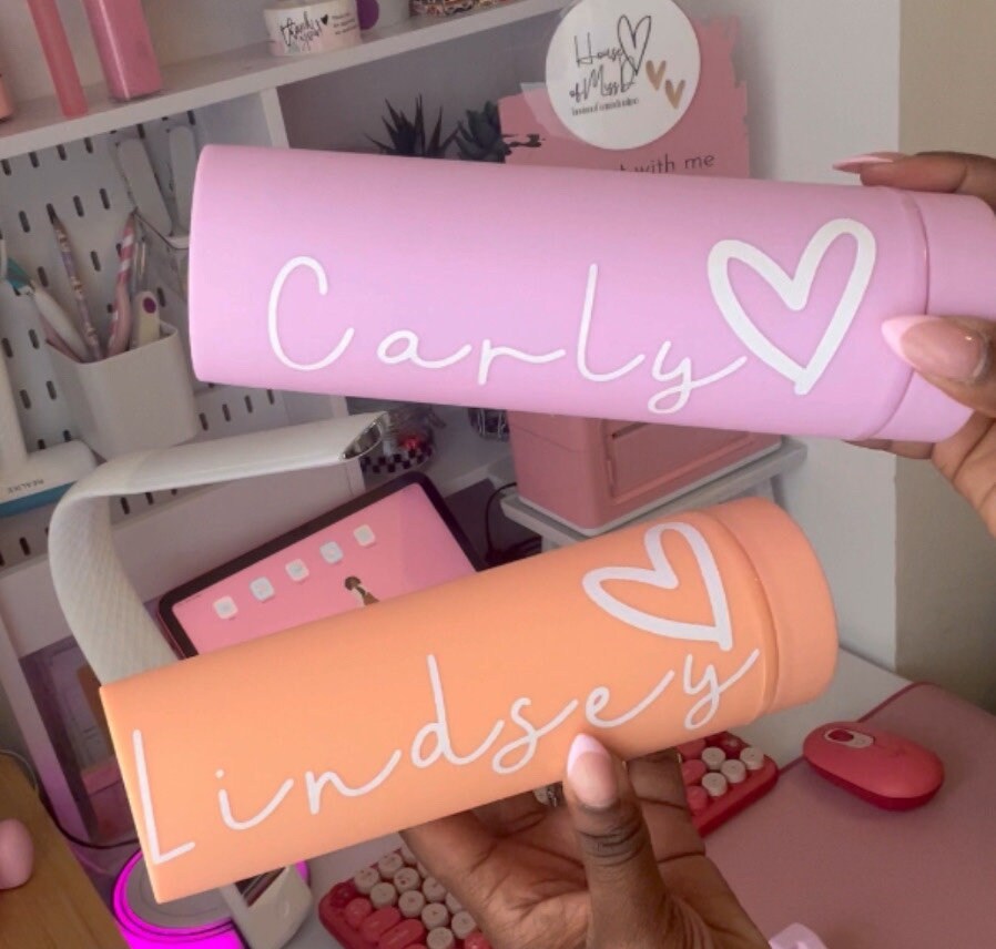 16oz Tall Tumbler | Personalisation available | Matte colours | Straw included | Reusable
