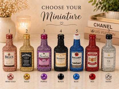 Personalised glitter glass bundle
