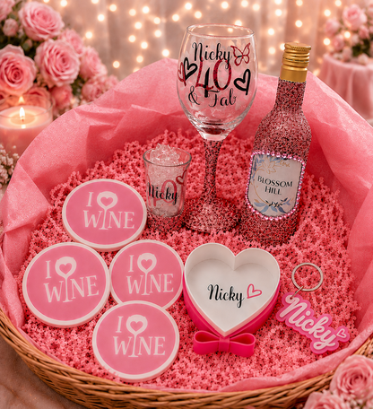 PERSONALISED WINE GLASS BUNDLE