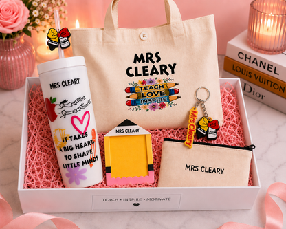 PERSONALISED TEACHER APPRECIATION GIFT BUNDLE