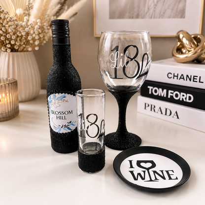 PERSONALISED WINE GLASS BUNDLE