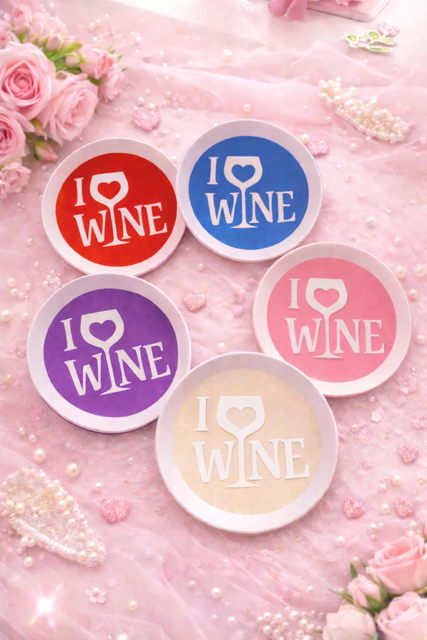 Coaster | I LOVE WINE