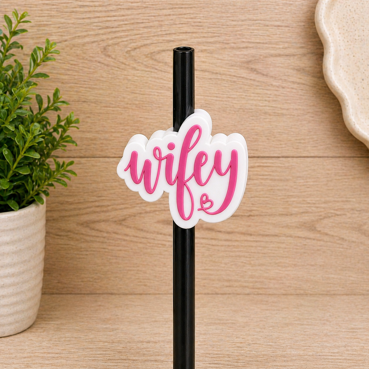 Straw Toppers | Colour options available