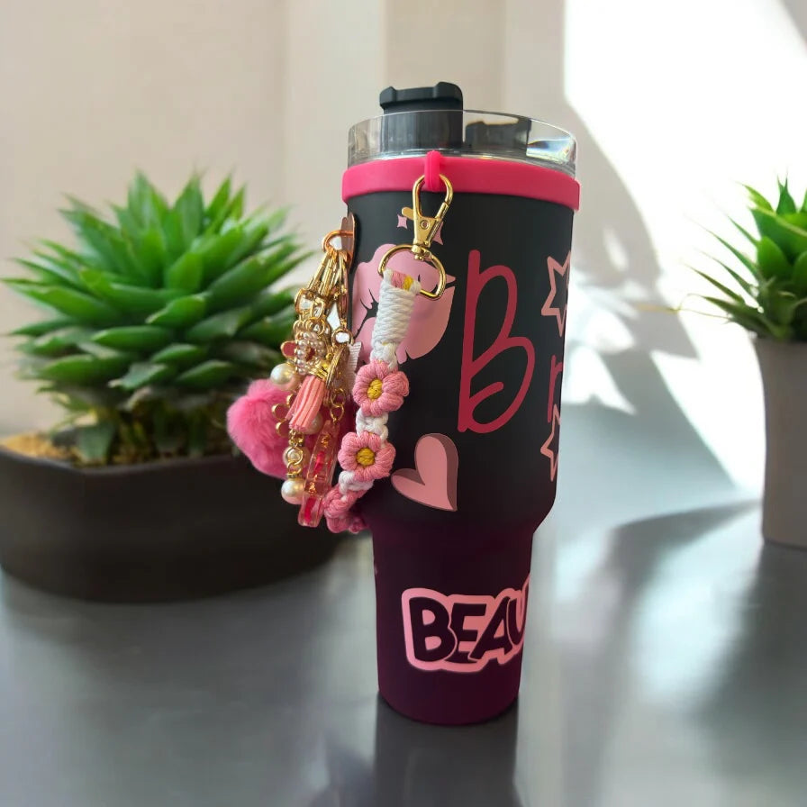 Personalised 40z Tumbler | Straw included | Reusable | Cold Cup