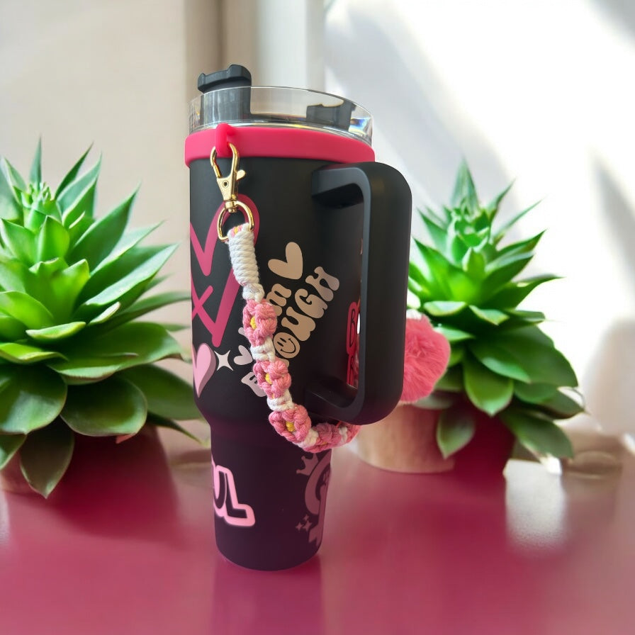 Personalised 40z Tumbler | Straw included | Reusable | Cold Cup