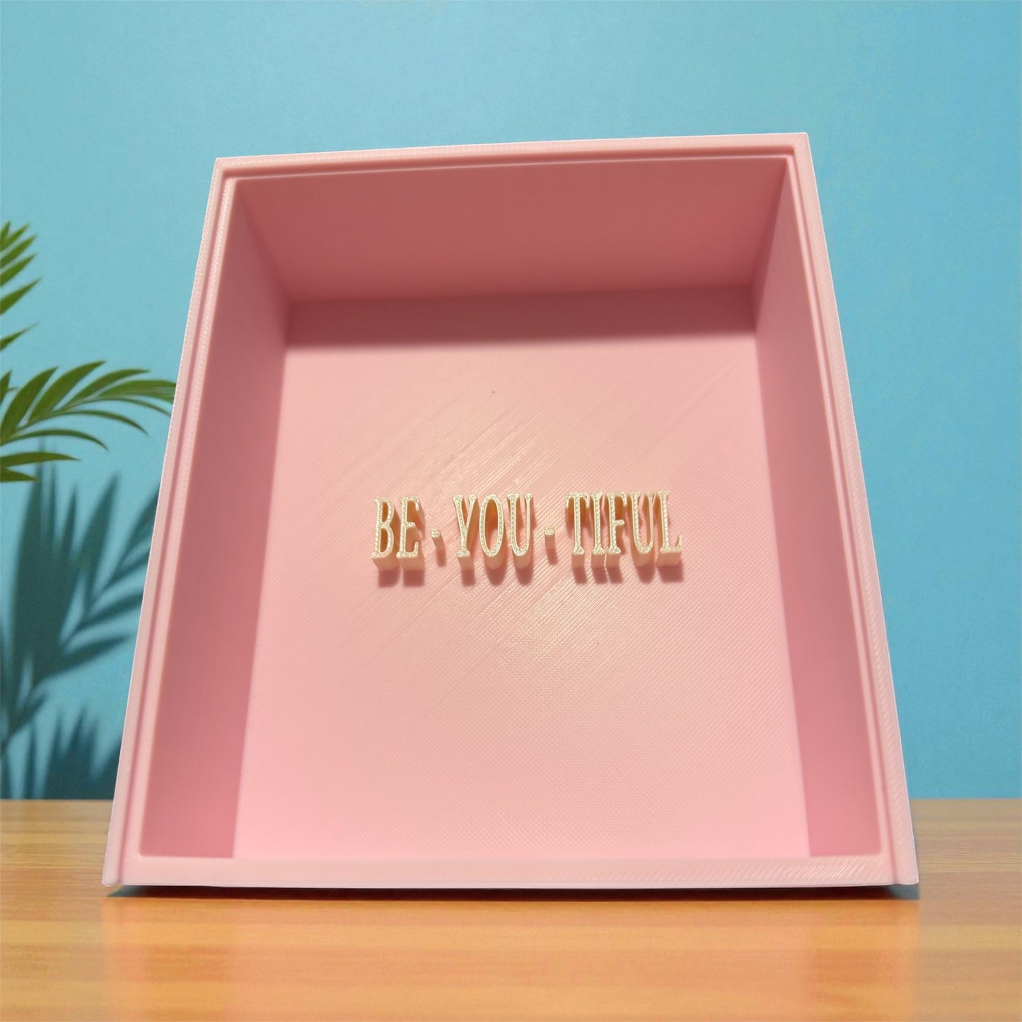 Personalised Trinket Tray with Lid – Custom Keepsake Box