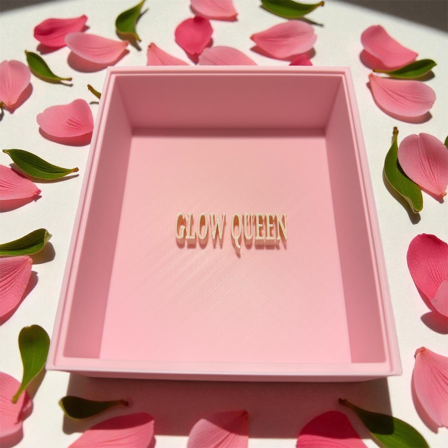 Personalised Trinket Tray with Lid – Custom Keepsake Box