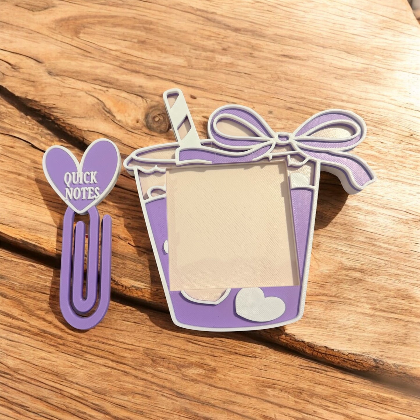 Sweet Sips Note Holder – Notes & Thoughts Stationary Collection