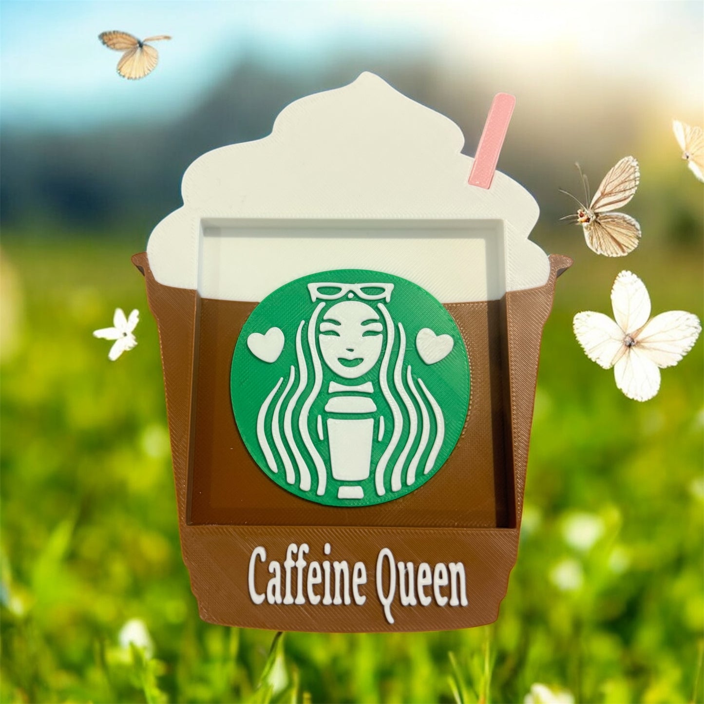 Coffee Lover Post-It Holder - Notes & Thoughts Stationary Collection