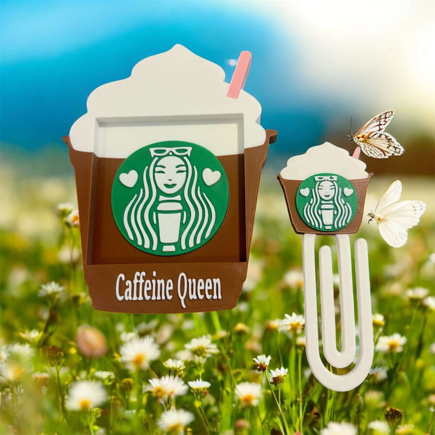 Coffee Lover Post-It Holder - Notes & Thoughts Stationary Collection