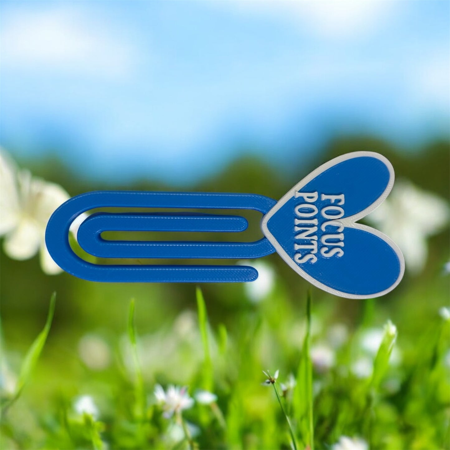 2 FOR £10 | Jumbo Aesthetic 3D Paper Clips – Notes & Thoughts Stationary Collection